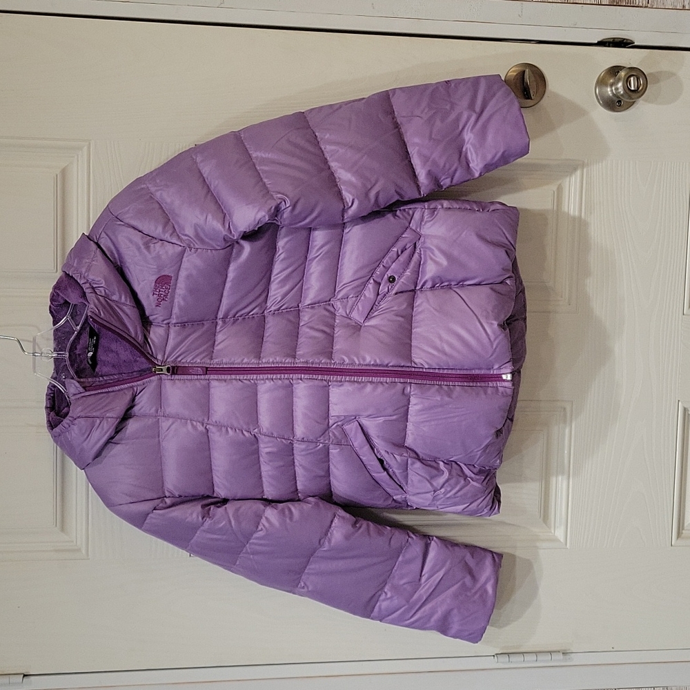 NORTH FACE PURPLE GIRL'S JACKET